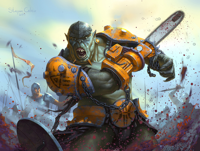 Стимпанк тролль. 2011г.