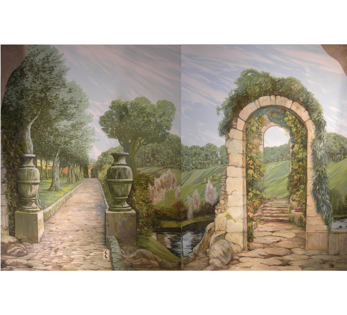 угловая роспись