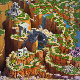 Почти карта локации