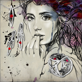 Для календаря ювелирной компании.