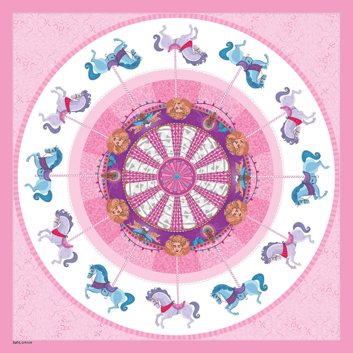 Платок Карусель