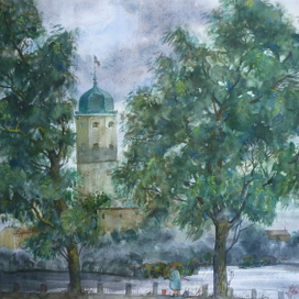 одинокий рыбак