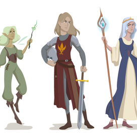 Fantasy characters