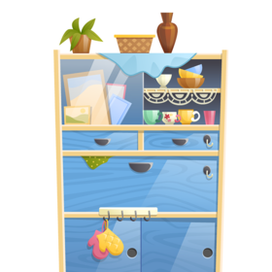 Элементы мебели