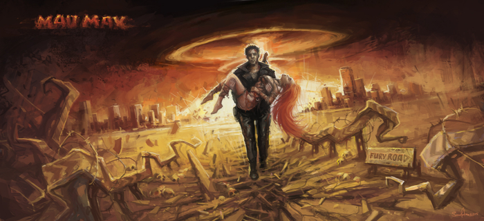 Фан арт ( Mad max)