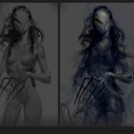 концепт арт для фильма "Тёмный мир:Равновесие"