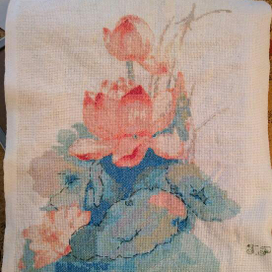 Акварельный лотосы