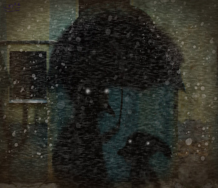 А под зонтиком шёпот