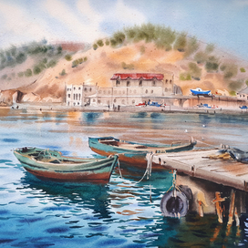 Старый причал. Балаклава.