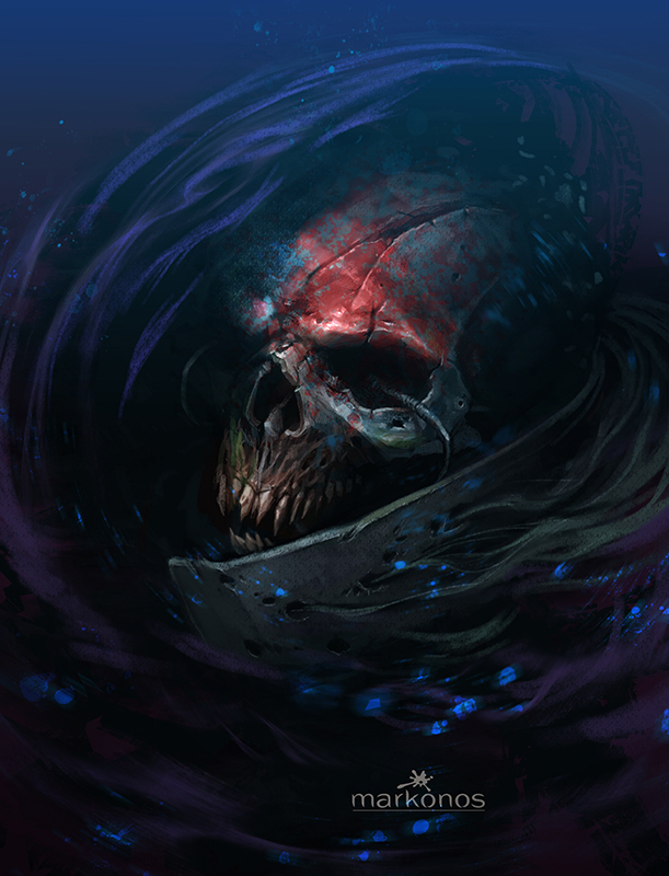 Черепок. Художник Патронов Максим (markonos art)