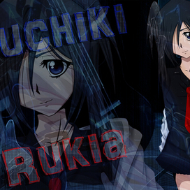 Kuchiki Rukia. Fandom: Bleach. By AnyA_4444 (Fanart)