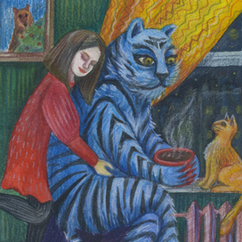 Тигр и девочка