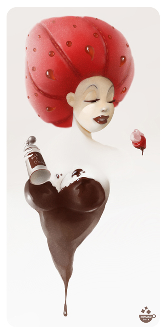 клубника со сливками