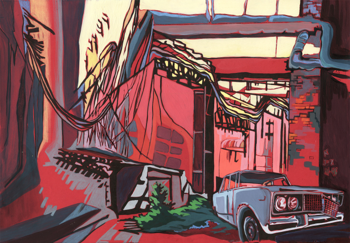 Заброшенное место встречи.