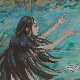 Предательство египетской принцессы. Фрагмент. Сказка Андерсена "Дочь болотного царя"