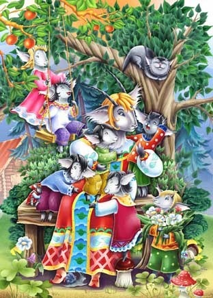 коза и козлята