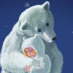 Открытка Зима