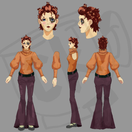 Моделька персонажа 