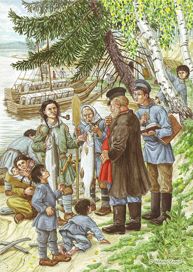 Белая рыба.