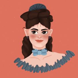 Портрет художницы Берты Моризо