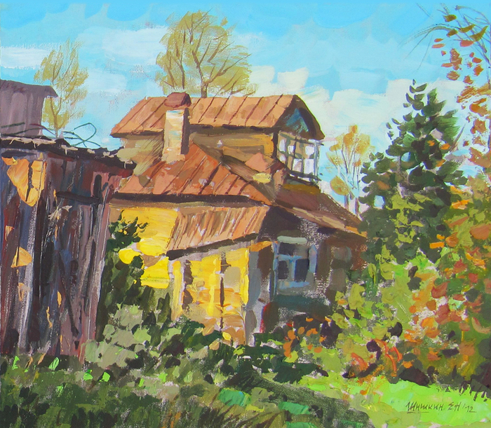 Старенький домик