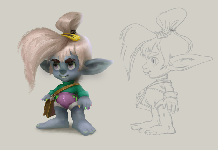 Девочка-Тролль