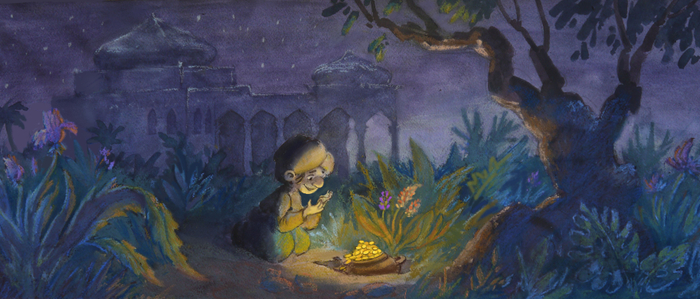 Маленький Мук нашел клад