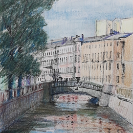 Летнее утро на канале. Еще ничего не началось.