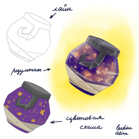 Стекляшка светлячок 