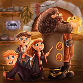 Фанарт по Вселенной Гарри Поттера