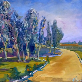 Въезд в детский лагерь Современник