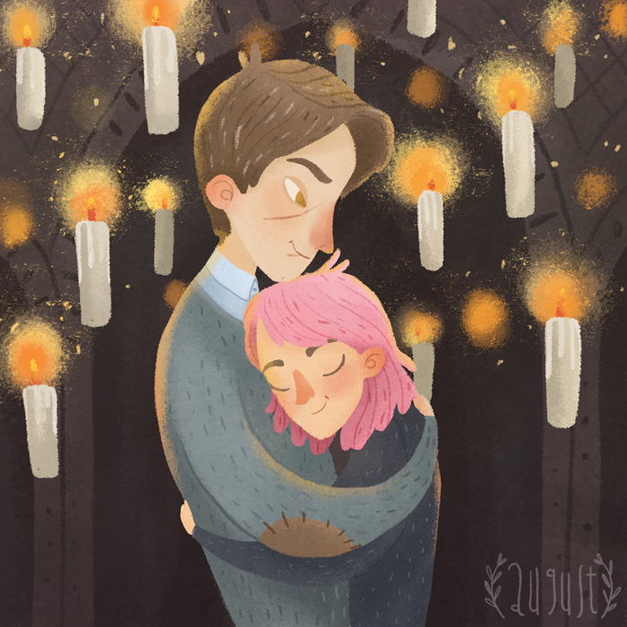 Нимфадора Тонкс и Ремус Люпин