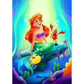 Русалочка Ариэль и ее друзья
