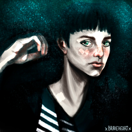 портрет подруги.