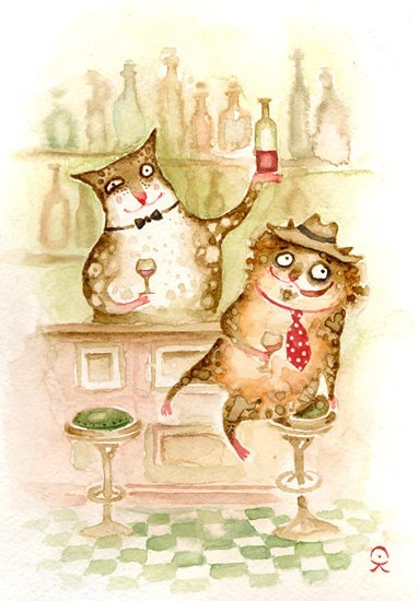 бармен, друг