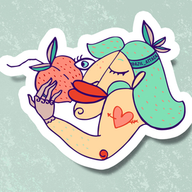 стикер для Электронного города