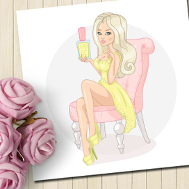 Маникюрщица