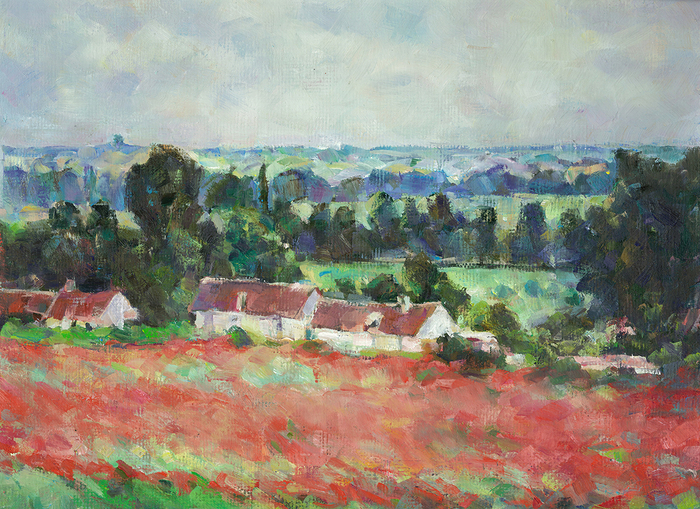 Клод Моне Поле мака в Живерни ( копия)