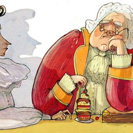 Пушкин и Данзас 