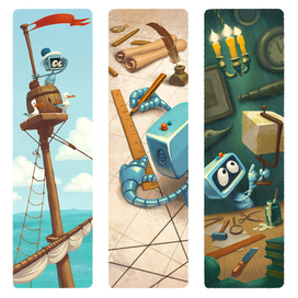 Иллюстрации для детского журнала