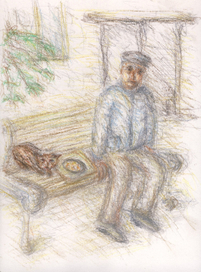 Человек и кошка