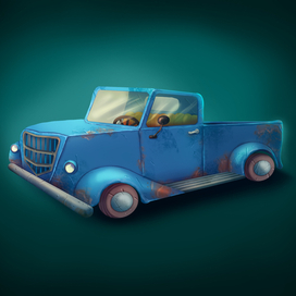 Старый пикап