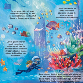 Подводный мир -фрагмент