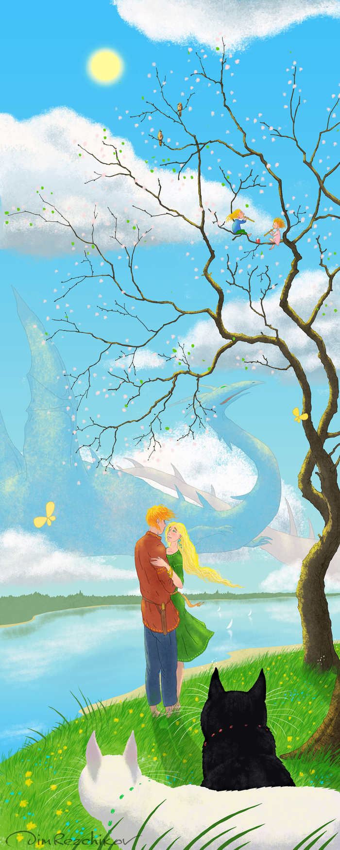 Яблоневый цвет. Май месяц )