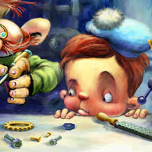 Концепт к игре. Кузьмич