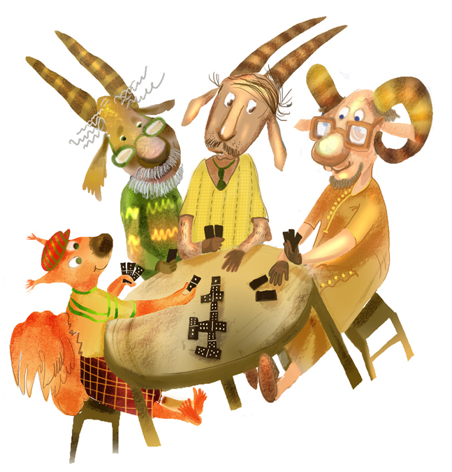 Лёнька, дядя Слава, Толик и Иван Баранович