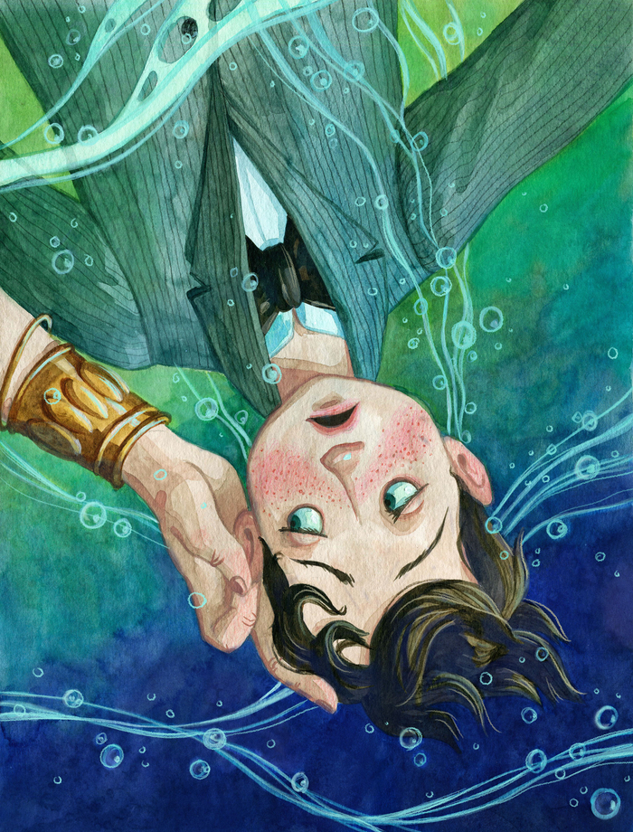 Иллюстрация для книги К.С. Льюиса "Хроники Нарнии. Племянник чародея"