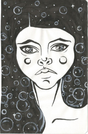 Черные волосы