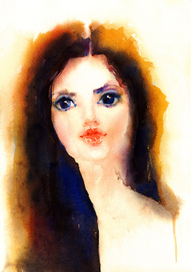 Синие глаза