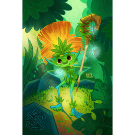 Волшебный затерянный мир. Лесной эльф